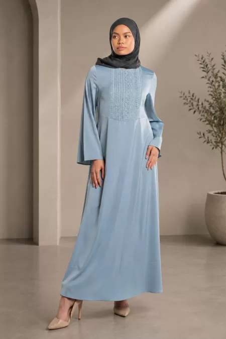 Long Blue Dress