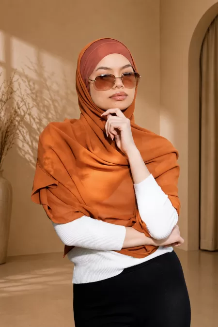 Brick Chiffon Set