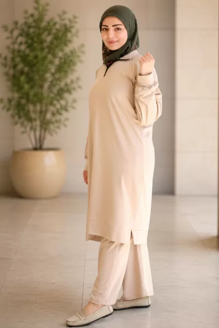Beige Tracksuit