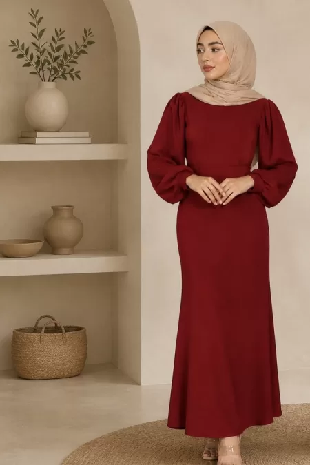 Red dress