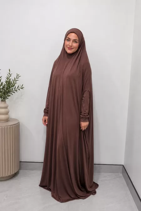 Long Brown Jilbab