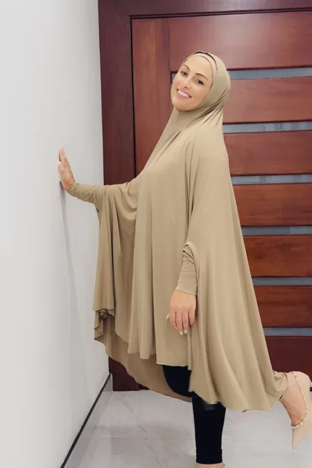 Khaki Short Jilbab