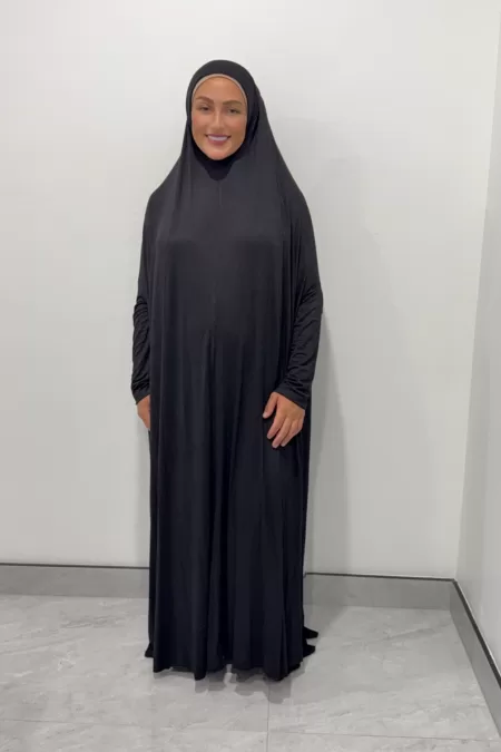Long Black Jilbab