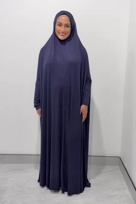Long Navy Jilbab