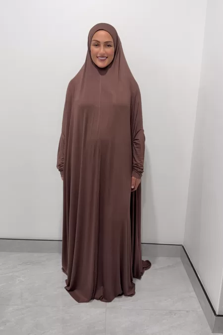 Long Brown Jilbab