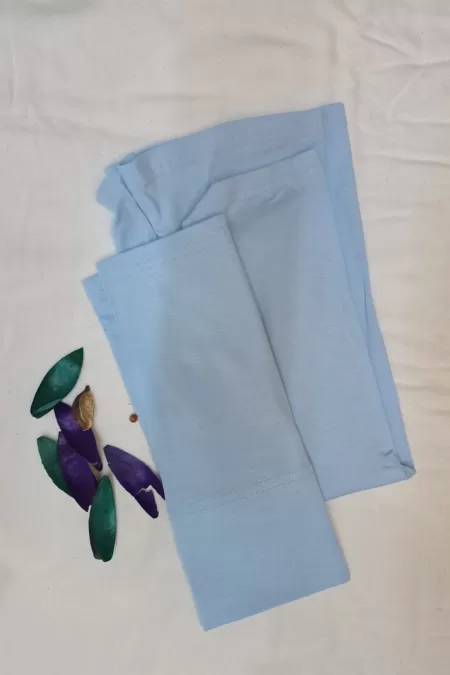 Japanese Cotton Baby Blue Two Pieces Hijab