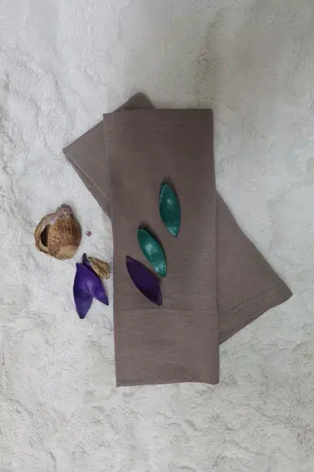 Japanese Cotton Coffee Shade Two Pieces Hijab