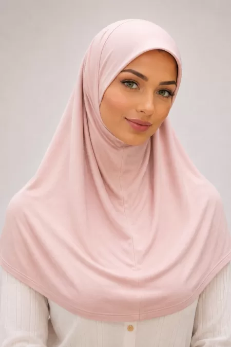 Dusty Pink Jersey One Piece Hijab