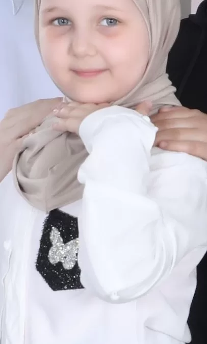 Beige Kids One Piece Hijab